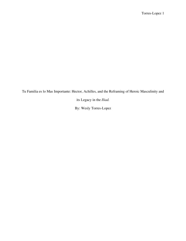 Introduction: "To properly frame my project, I must first tell you a story about my family. My father comes from humble beginnings and is the fifth of nine children. He grew up very poor in a household with limited access to food and water. To put food on the table, my grandfather would take him and his brothers out to the fields to gather vegetables, move materials, or do whatever manual labor they could find. It was hard, back-breaking work, but it taught him to hold firm to the belief that he needed to do whatever was necessary as a provider because “tu familia es lo mas importante.” Like many men of his generation, this strict upbringing conditioned my father to endure no matter what challenges were placed before him. Unfortunately, when such high expectations are thrust upon the next generation, it creates a mindset in which they are often ill-equipped to navigate in the same ways and creates often unintentional emotional scars that are difficult to heal from. The children of such parents and grandparents hold on to their generational pain like a thorn rooted in their palm, where it festers and, if left untreated, cripples the limb. . . ."