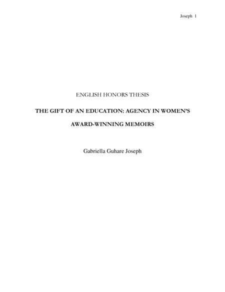 Abstract: This paper investigates memoir writing as a catalyst to future success and achievement as well as a documented literary artifact of one’s ambitious triumphs. In Malala Yousafzai’s debut memoir, I Am Malala, the author discusses the perpetually powerful ignition of her mind and how that led her to her quality education and second chance at life. Similarly, Tara Westover hails from her religious community and explores the agencies of poignant self-determination and authentic authorship in Educated. These women hold significance in their subjugations in that they tore down the walls of marginalization and an unattainable education as well as they created literature that shows valuable transcontinental change. Therefore, through a comparative close reading of the way in which Yousafzai and Westover defy the denial of education from their respective religious communities, this article argues that both women subvert expectations by firstly, pursuing their education and secondly, recording it in their life narratives of education. In writing about their experiences, both women exemplify how they use life writing to assert their agency through the dissemination of their stories, and encourage other women similarly oppressed by patriarchy. Despite facing multiple forms of liminality, they strongly disregarded the inaccessibility of their education and persevered. This ultimately led to their global success and achievement as articulate and capable women who continue to thrive instead of merely existing and remaining stagnant in an ever-changing world, all by inspiring others to create their own autobiographies.