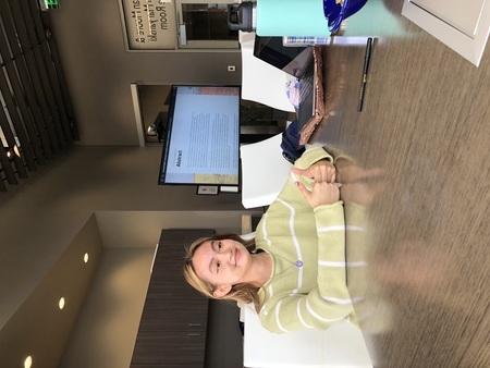 Rhovi Naliponguit at her defense